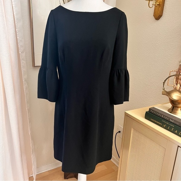 BLACK HALO Black Mooreland Mini Sheath Dress Size 6 - Picture 2 of 10